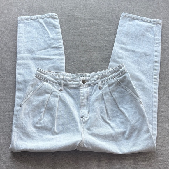 MP D High-Waisted Skinny white Denim 🤍 size Small - Picture 5 of 7
